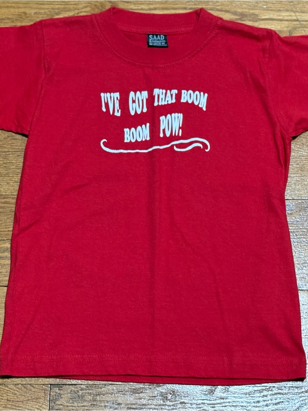 2009 Unisex Kids (Medium) “I’ve Got That Boom Boom Pow!” Black Eyed Peas T-Shirt